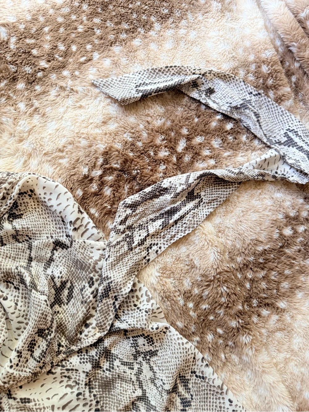 M Tyche Snakeskin Print Strapless Cutout Wide Leg Jumpsuit NWOT - Picture 6 of 8